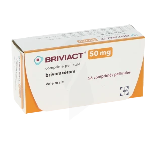 Briviact 50 Mg, Comprimé Pelliculé