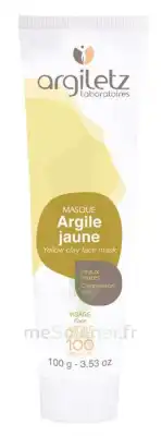 ARGILETZ ARGILE JAUNE MASQUE VISAGE, tube 100 g
