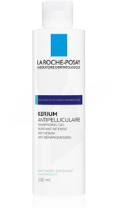 Kerium Antipelliculaire Micro-exfoliant Shampooing Gel Cheveux Gras 200ml