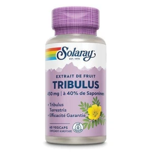 Solaray Tribulus 450mg Capsules Végétales B/60