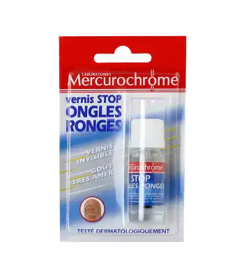 Mercurochrome Vernis Stop Ongles Rongés 9ml à Andernos
