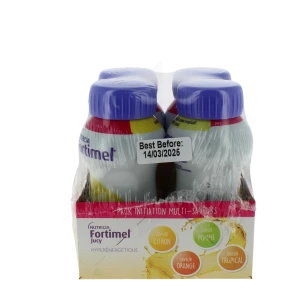 Fortimel Jucy Nutriment Multi Saveurs 4 Bouteilles/200ml