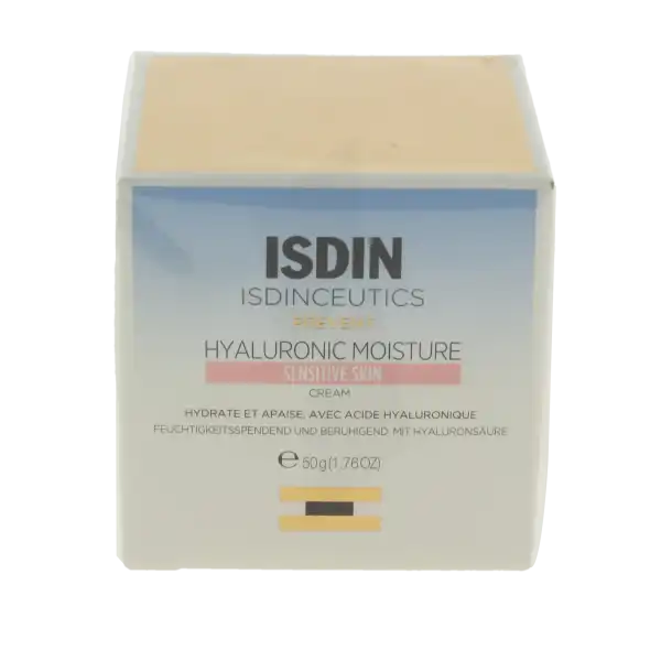 Isdin Hyaluronic Moisture Crème Peaux Sensibles Pot/50g