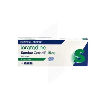 Loratadine Sandoz Conseil 10 Mg, Comprimé à La Lande-de-Fronsac