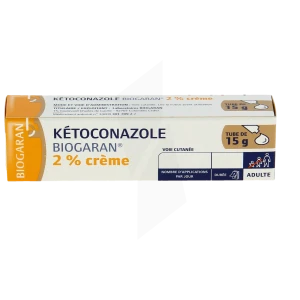 Ketoconazole Biogaran 2%, Crème