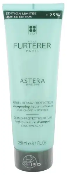René Furterer Astera Sensitive Shampooing Haute Tolérance Cuir Chevelu Sensible 250ml
