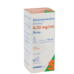 Oxomemazine Sandoz 0,33 Mg/ml, Sirop