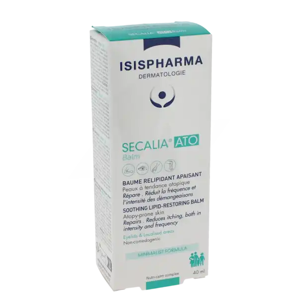 Secalia Ato Balm Baume Relipidant Apaisant Zones Localisées T/40ml