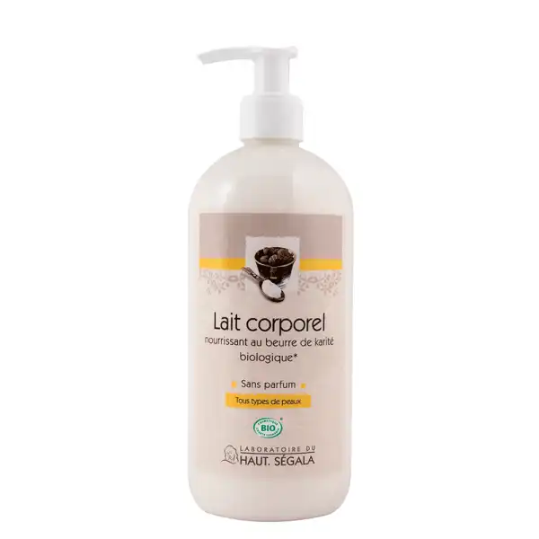 Lait Corps Nourrissant Au Karité Bio 500ml