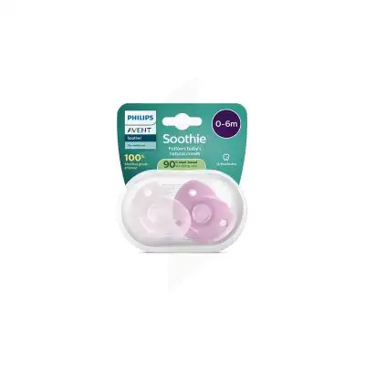 Philips Avent Soothie 0-6m Rose 2 Sucettes à MONDONVILLE