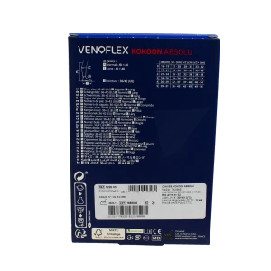 Venoflex Kokoon Absolu 2 Chaussette Mollet- Femme Beige Naturel Taille 2l