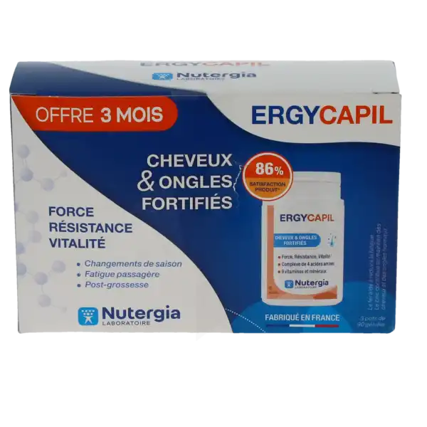 Nutergia Ergycapil Gélules 3b/90