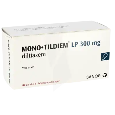 Mono Tildiem Lp 300 Mg, Gélule à Libération Prolongée à Ris-Orangis