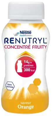 Clinutren Concentré Fruity Nutriment Orange 4 Bouteilles/200ml à LA-RIVIERE-DE-CORPS
