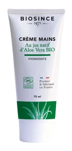 Biosince 1975 Crème Mains Aloé Vera Bio 75ml