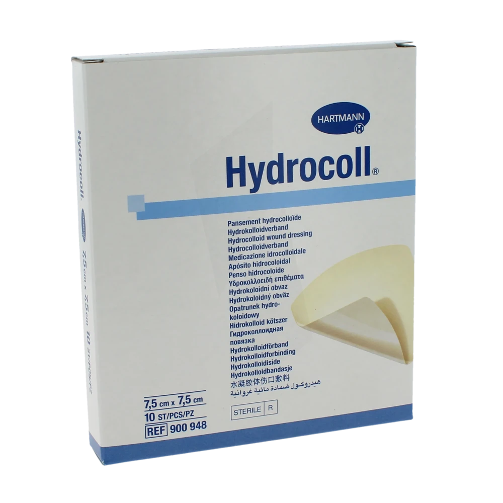 Hydrocoll® Pansement Hydrocolloïde 7,5 X 7,5 Cm - Boîte De 10
