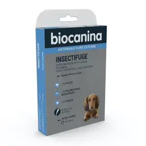 Biocanina Insectifuge Spot-on Solution Externe Petit Chien 2 Pipettes à ALBERTVILLE