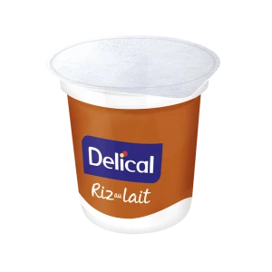 Delical Riz Au Lait Hp Hc Nutriment Caramel Pointe De Sel 4pots/200g