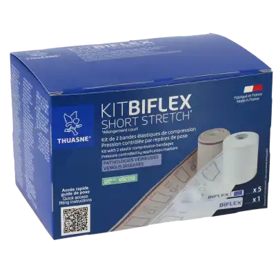Kit Biflex Système Bi-bande Compression Veineuse T1 à PODENSAC