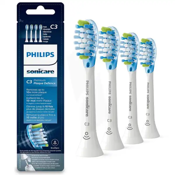 Philips Sonicare Tete Plaque Def Bl X4 R