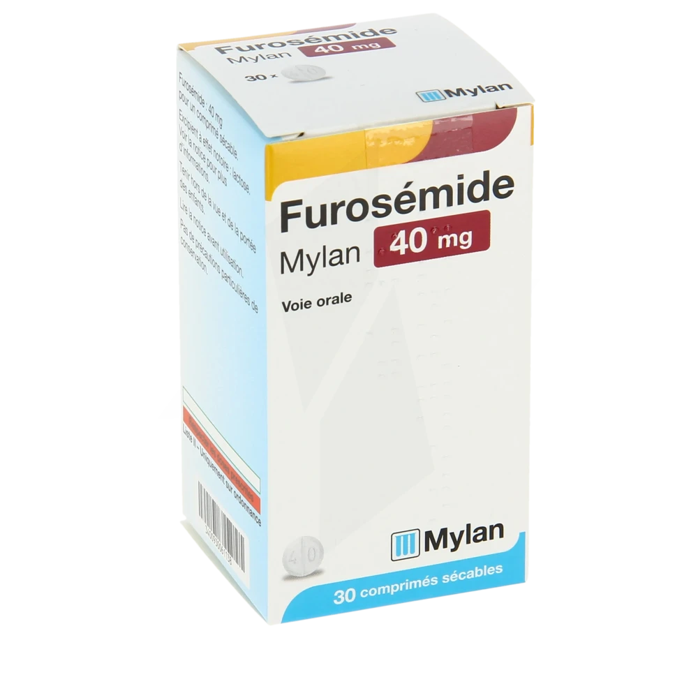 Furosemide Viatris 40 Mg, Comprimé Sécable