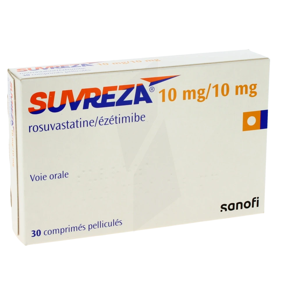 Suvreza 10 Mg/10 Mg, Comprimé Pelliculé