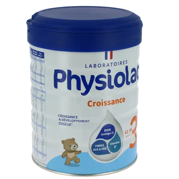 Physiolac Croissance Lait En Poudre B/800g