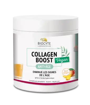 Biocyte Collagen Boost Vegan Poudre 28 Sachets/10g à ANDERNOS-LES-BAINS