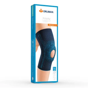Orliman Rotulig Genouillère Rotulienne à Armature Souple Taille 3