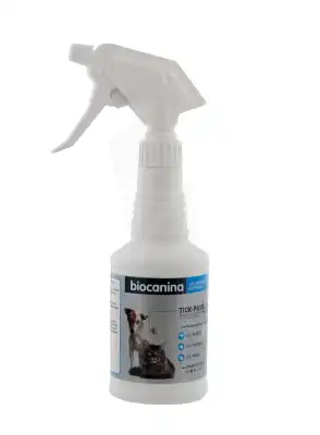 Biocanina Tick-puss Fipronil 2,5ml/mg Solution Externe Spray/500ml à Monsempron-Libos