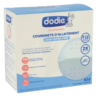 Dodie Coussinet Slim Allaitement Jour B/30 à PIERRE-DE-BRESSE