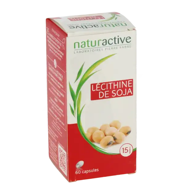Naturactive Capsule Lecithine De Soja, Bt 60