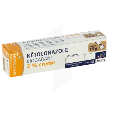 Ketoconazole Biogaran 2%, Crème à Blere