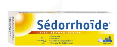 Sedorrhoide Crise Hemorroidaire Crème Rectale T/30g à Pau
