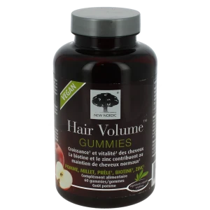 New Nordic Hair Volume Croissance Cheveux Gummies Pot/60