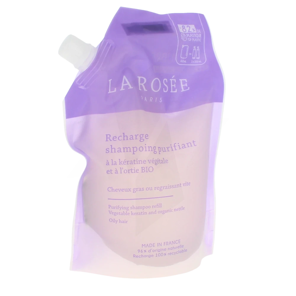 La Rosée Shampoing Purifiant Bio Recharge/400ml