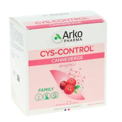 Cys-control 36mg Poudre Orale 20 Sachets/4g à Bègles