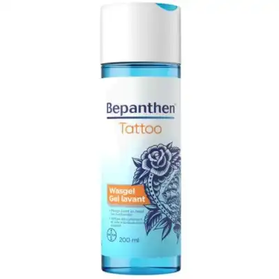 Bepanthenderma Tattoo Gel Lavant Fl/200ml à La Ricamarie