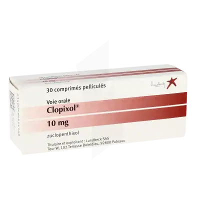 Clopixol 10 Mg, Comprimé Pelliculé à Bergerac