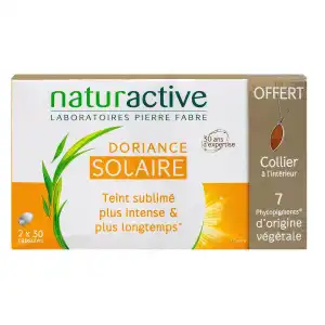 Naturactive Doriance Solaire 2x30 Capsules + 1 Collier Offert à QUINCY-SOUS-SÉNART