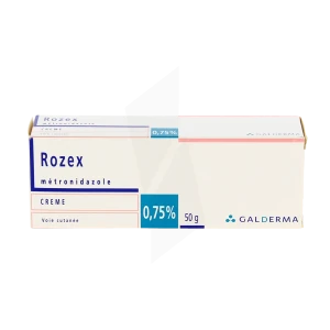 Rozex 0,75 %, Crème