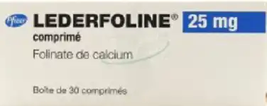 Lederfoline 25 Mg, Comprimé à Versailles