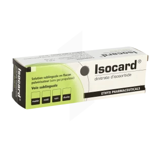 Isocard, Solution Sublinguale En Flacon Pulvérisateur