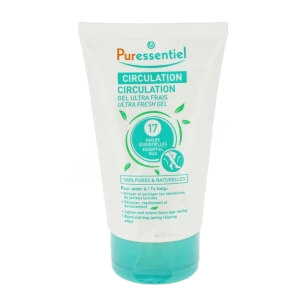 Puressentiel Circulation Gel Ultra-frais Circulation Aux 17 Huiles Essentielles - 125 Ml