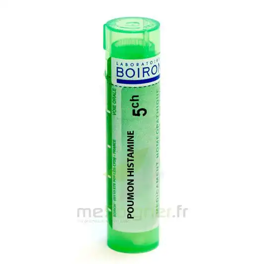 Boiron Poumon Histamine 5ch Granules Tube De 4g
