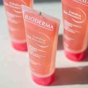 Bioderma Créaline Gel Moussant Nettoyant Doux Peau Sensible Format Voyage 100ml