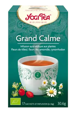 Yogi Tea Tisane Ayurvédique Grand Calme Bio 17 Sachets/1,8g à La Lande-de-Fronsac