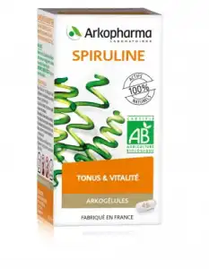 Arkogélules Spiruline Bio Gélules Fl/150+fl/45 à SCHOELCHER