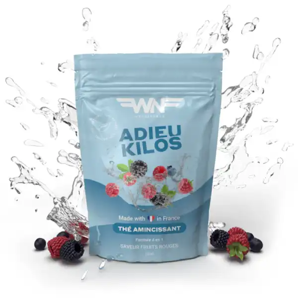 Wandernana Adieu Kilos Thé Amaincissant 4 En 1 Fruits Rouges Sachet/100g