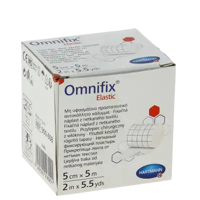 Omnifix® Elastic Bande Adhésive 5 Cm X 5 Mètres - Boîte De 1 Rouleau à Bassens